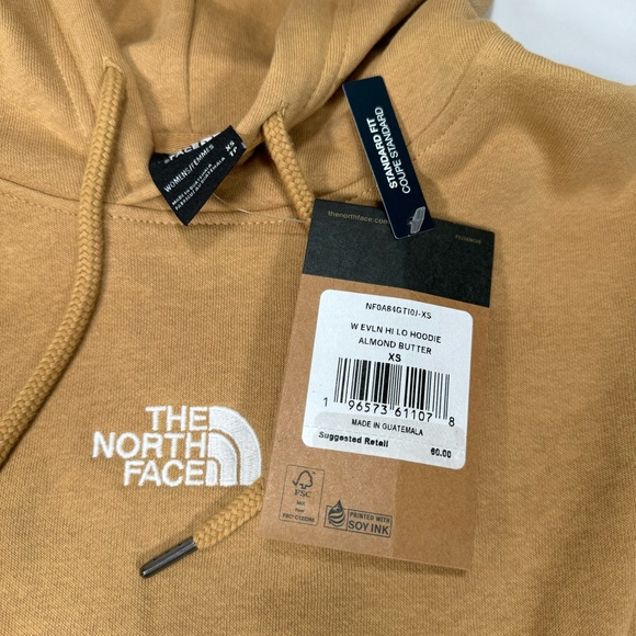 NWT New The North Face Women's Evolution Hi-Lo Hoodie XS Shirt Top Sweatshirt - Picture 5 of 5